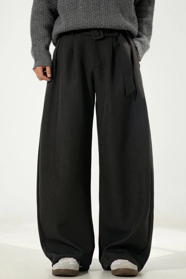 Pleated Wide Pants