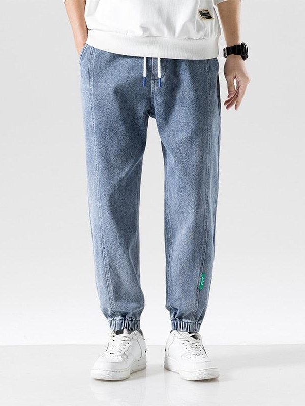 Plus Size Casual Jogger Jeans