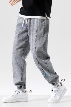 Plus Size Casual Jogger Jeans