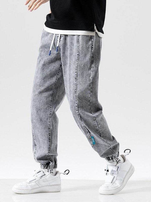 Plus Size Casual Jogger Jeans