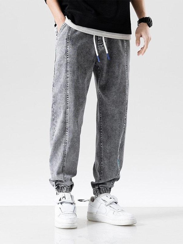 Plus Size Casual Jogger Jeans