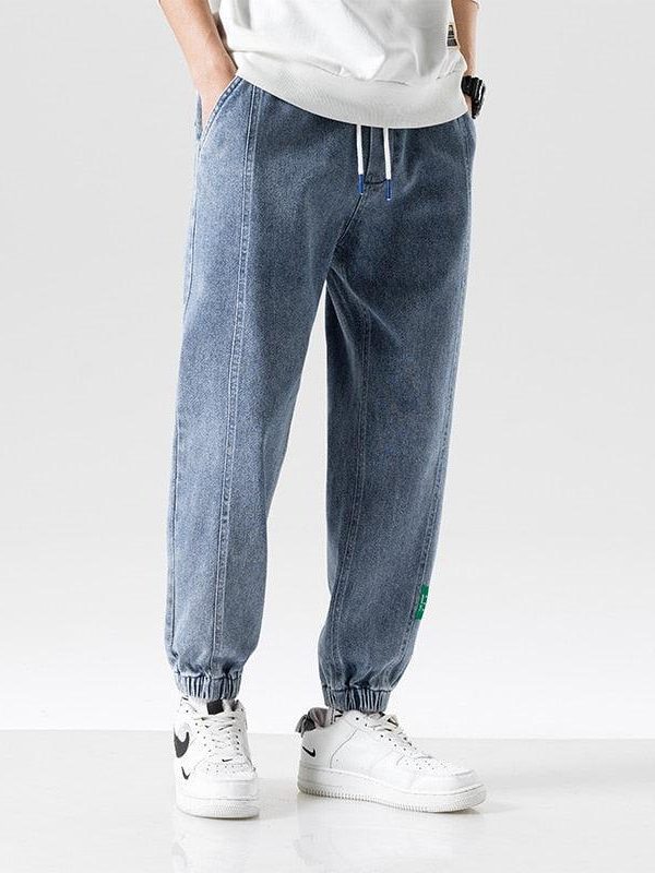 Plus Size Casual Jogger Jeans