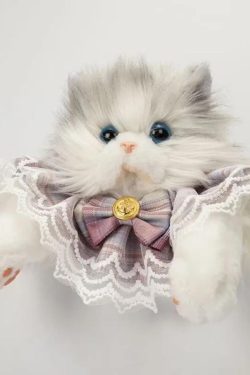 Plush Cat Doll Backpack Cute Fluffy Kawaii Rucksack