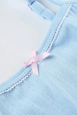 Pointelle Two Piece Pajama Set