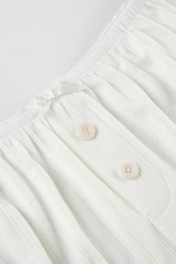 Pointelle Two Piece Pajama Set