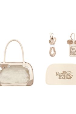 Pu Handbag Crossbody Daily Ita Bag Pin Bag 20cm Doll Bag