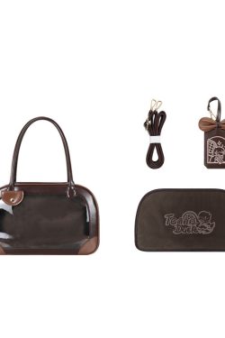 Pu Handbag Crossbody Daily Ita Bag Pin Bag 20cm Doll Bag