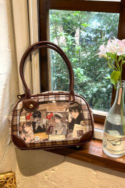 Pu Handbag Crossbody Daily Ita Bag Pin Bag 20cm Doll Bag