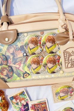 Pu Handbag Crossbody Daily Ita Bag Pin Bag 20cm Doll Bag