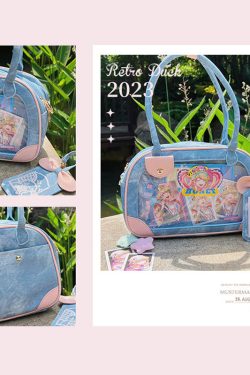 Pu Handbag Crossbody Daily Ita Bag Pin Bag 20cm Doll Bag