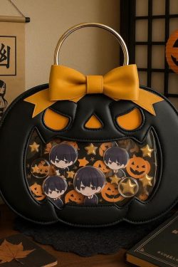 Pumpkin Ita Bag – Halloween Lolita Handbag with Bow