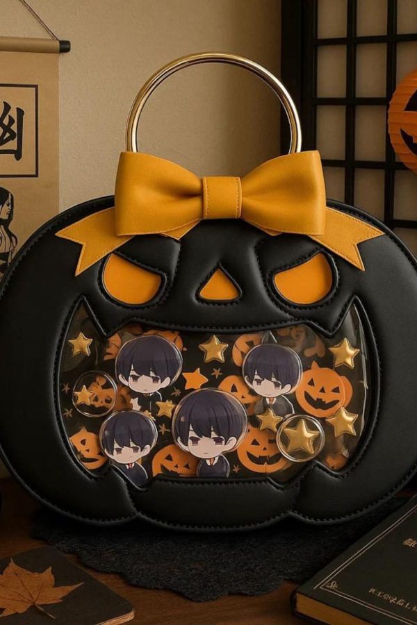 Pumpkin Ita Bag – Halloween Lolita Handbag with Bow