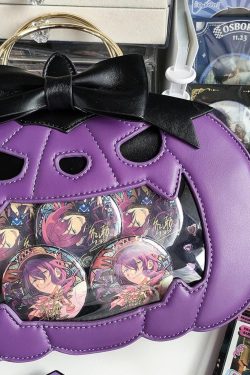 Pumpkin Ita Bag – Halloween Lolita Handbag with Bow