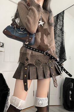 Punk Vintage Y2K Ita Clutch Bag for Women