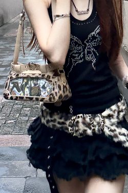 Punk Vintage Y2K Ita Clutch Bag for Women