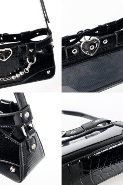 Punk Vintage Y2K Ita Clutch Bag for Women