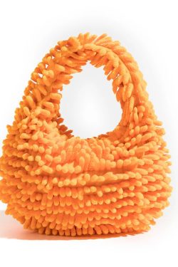 Rainbow Plush Handbag