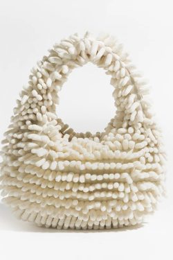 Rainbow Plush Handbag