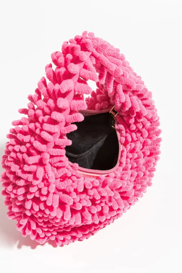 Rainbow Plush Handbag