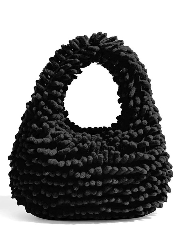 Rainbow Plush Handbag