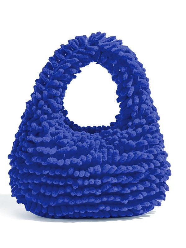 Rainbow Plush Handbag