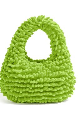 Rainbow Plush Handbag