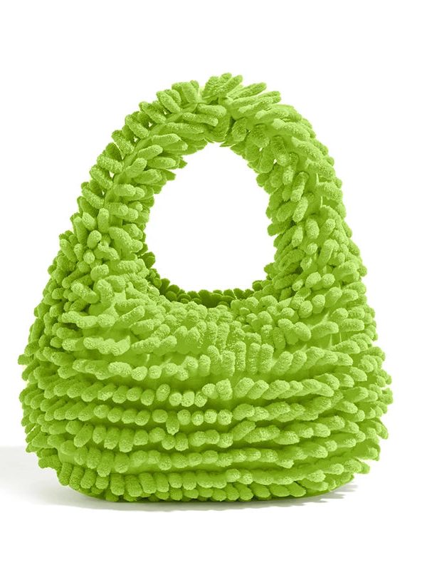 Rainbow Plush Handbag