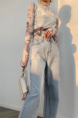 Renaissance Heads Mesh Top