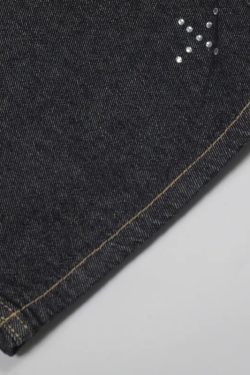 Rhinestone Detail Jeans