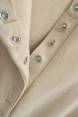 Ribbed Slim Fit Cardigan