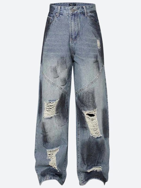 Ripped Denim Jeans