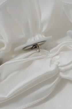 Rose Satin Backless Mini Dress