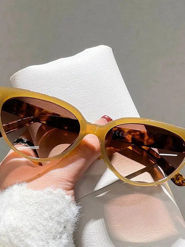 Round Cat Eye Sunglasses