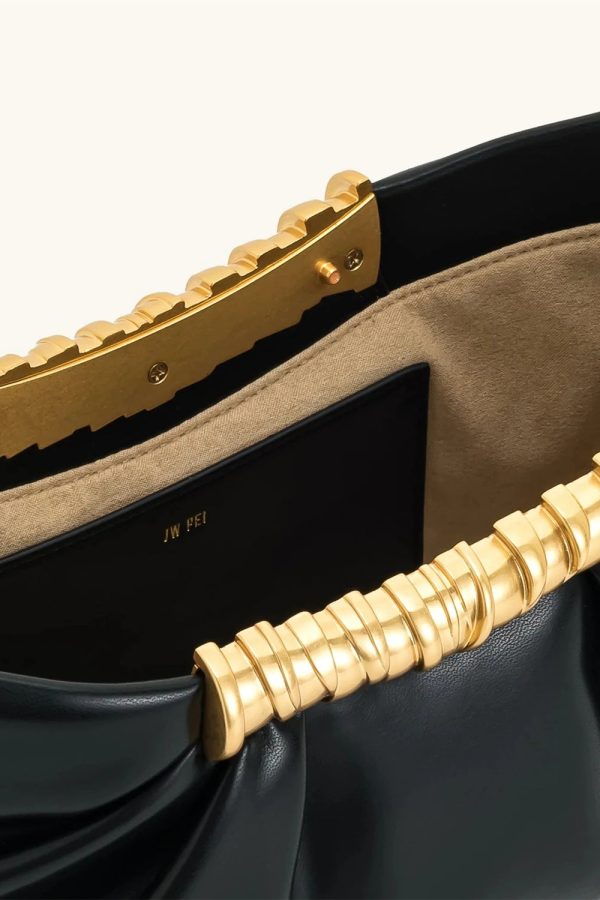 Ruched Clutch Bag