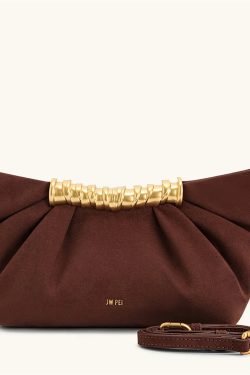 Ruched Clutch Bag