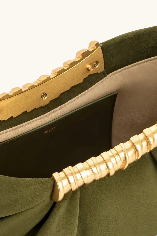 Ruched Clutch Bag