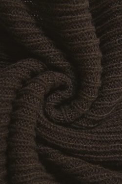 Ruched Knitted Mini Dress