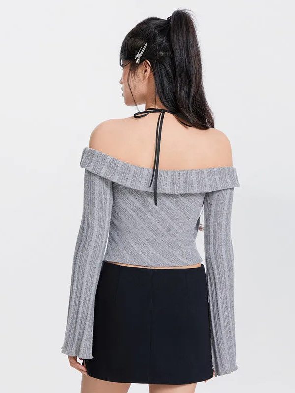 Ruched Off Shoulder Top