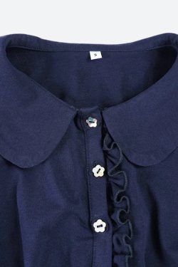 Ruffled Polo Mini Dress