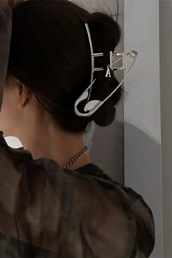 Safety Pin Hair Claw
