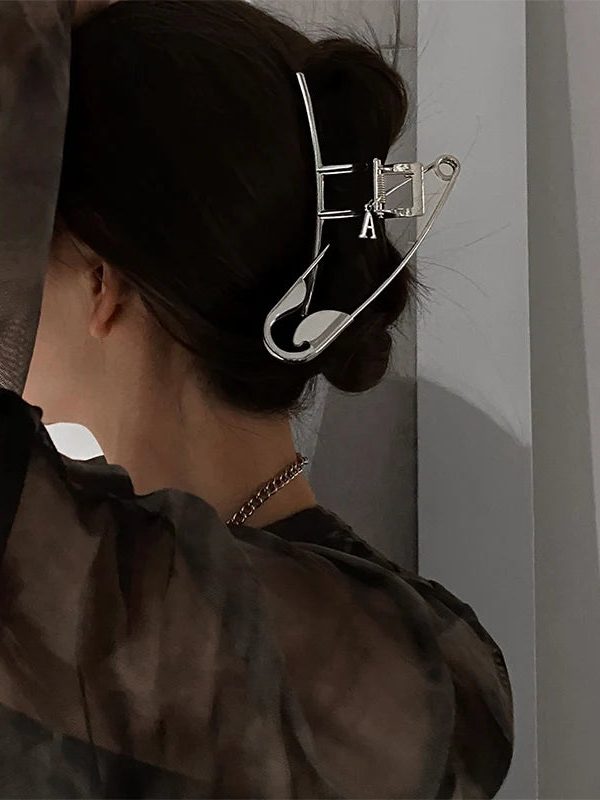 Safety Pin Hair Claw