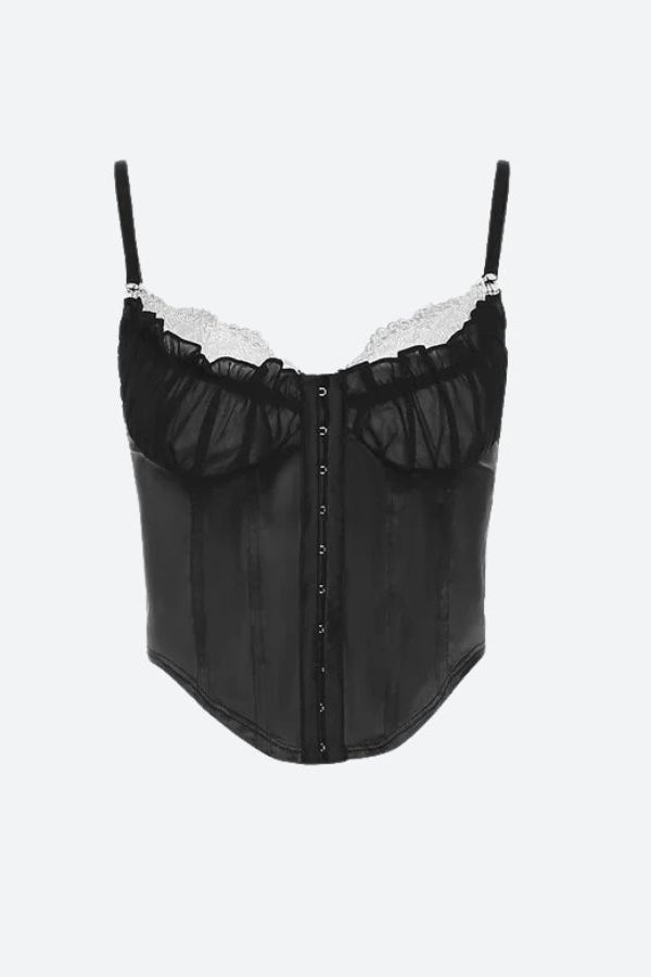 Satin Corset Top