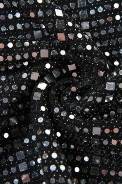 Sequined Halter Neck Top