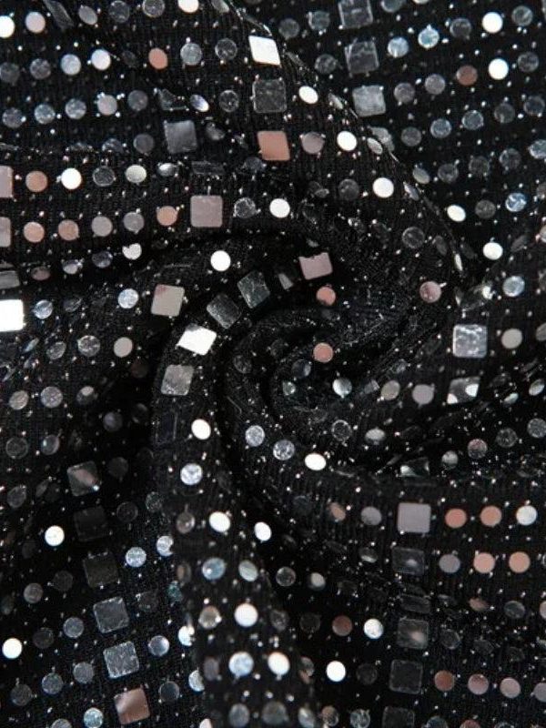 Sequined Halter Neck Top