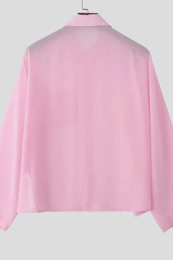 Sheer Button Shirt