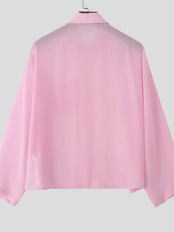 Sheer Button Shirt