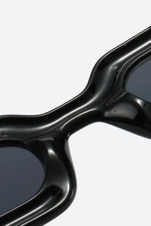 Sheer Rectangle Sunglasses