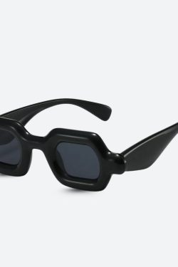 Sheer Rectangle Sunglasses