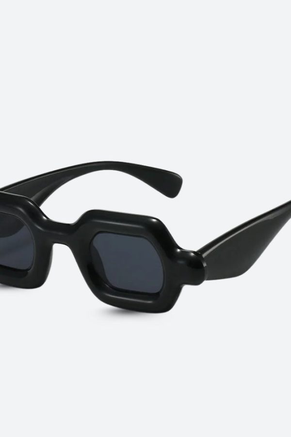 Sheer Rectangle Sunglasses
