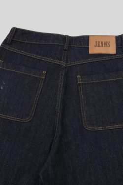 Side Stripe Wide Jeans